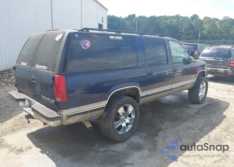 1999 Chevrolet Suburban 1500 Lt from USA, damaged, VIN 1GNEC16R9XJ337917